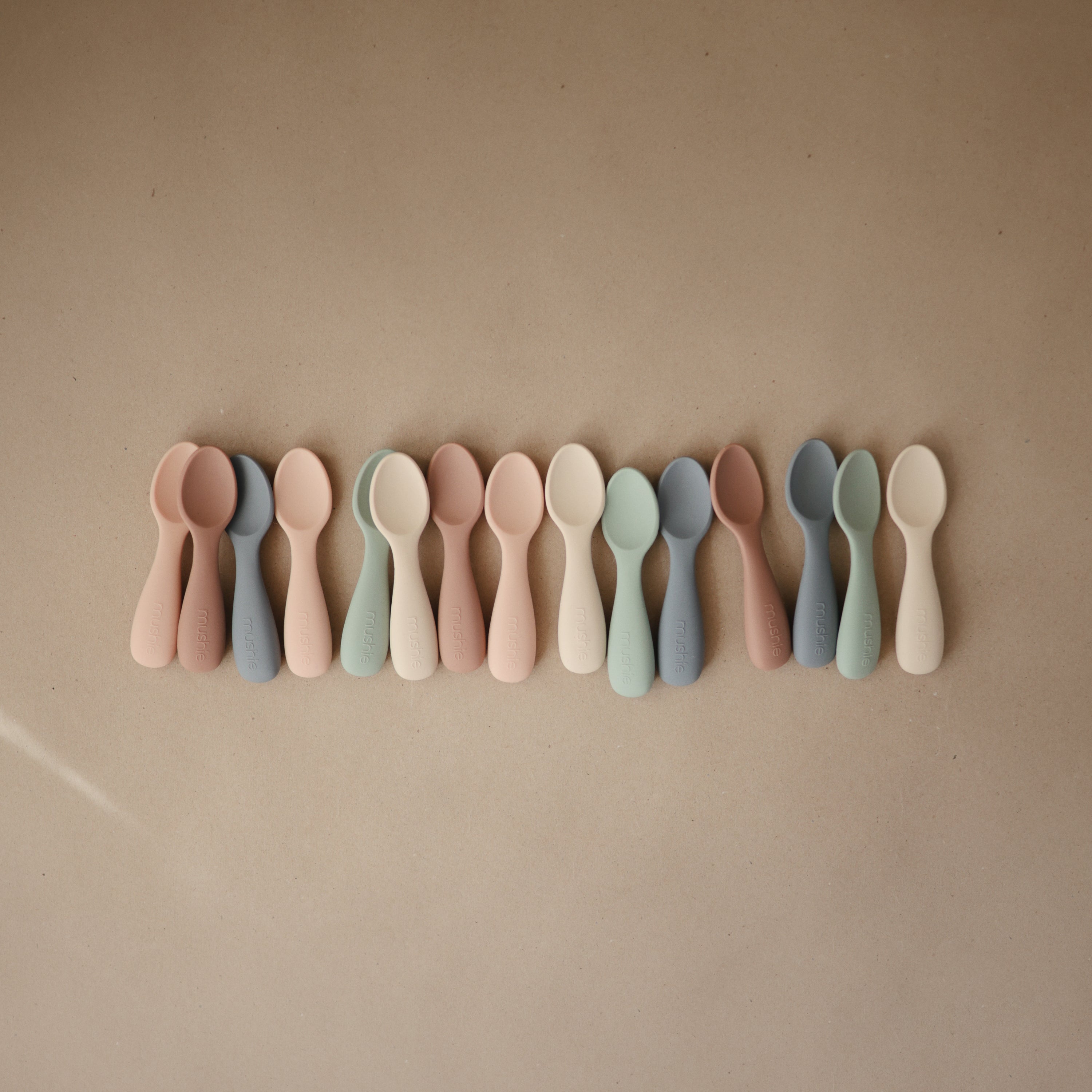 Image of Silicone Toddler Starter Spoons 2-Pack